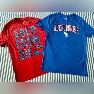 Abercrombie Kids Boys Size 9/10 Two T Shirts